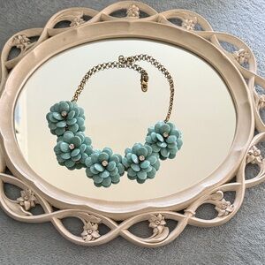 Vintage J.crew floral necklace